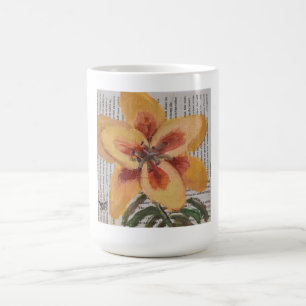 Scripted Lily Coffee Mug