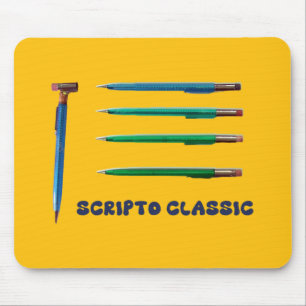 Scripto Classic Mechanical Pencils Mouse Pad