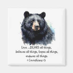 Scripture 1 Corinthians 13:4 Love is Magnet