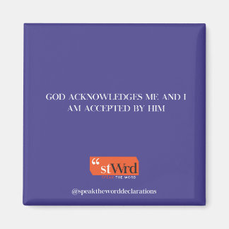 Scripture Affirmation Magnet for Kitchen Fridge