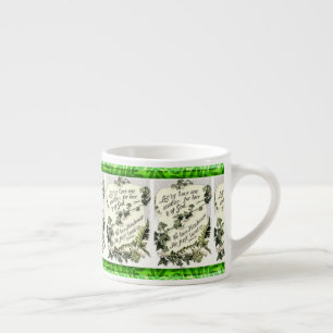 Scripture And Scroll Espresso Cup