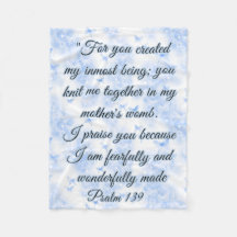 Scripture Blanket
