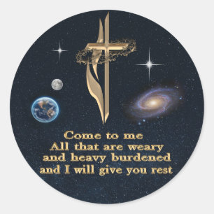 Scripture Classic Round Sticker