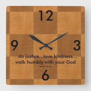 Scripture clock