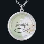 Scripture Confirmation Gifts for Girls Silver Plated Necklace<br><div class="desc">Finding the perfect confirmation gift for girls starts with a personalized necklace or locket. This also makes ideal first communion gifts girls will love to wear that will remind them about the day they took their first communion. Great confirmation gifts teenage girls will cherish, especially if it is a gift...</div>