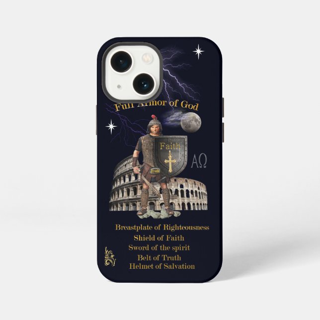 Scripture Full Armour of GOD iPhone Case (Back)