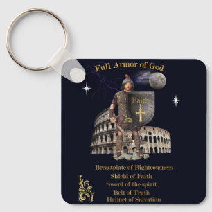 Scripture Full Armour of GOD Key Ring