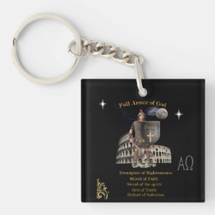 Scripture Full Armour of GOD Key Ring