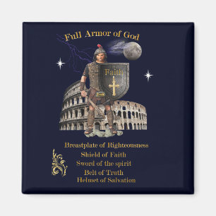 Scripture Full Armour of GOD Magnet