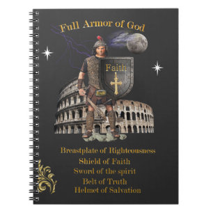 Scripture Full Armour of GOD Notebook