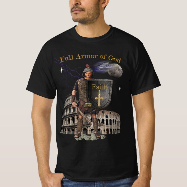 Scripture Full Armour of GOD T-Shirt (Front)