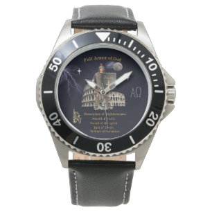 Scripture Full Armour of GOD Watch