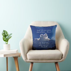 Scripture Inspirational Throw Pillow