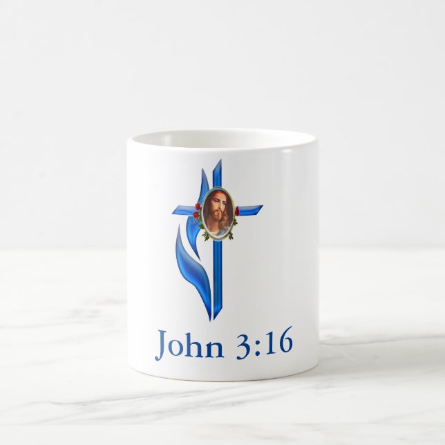 Scripture John 3;16 Coffee Mug (Center)