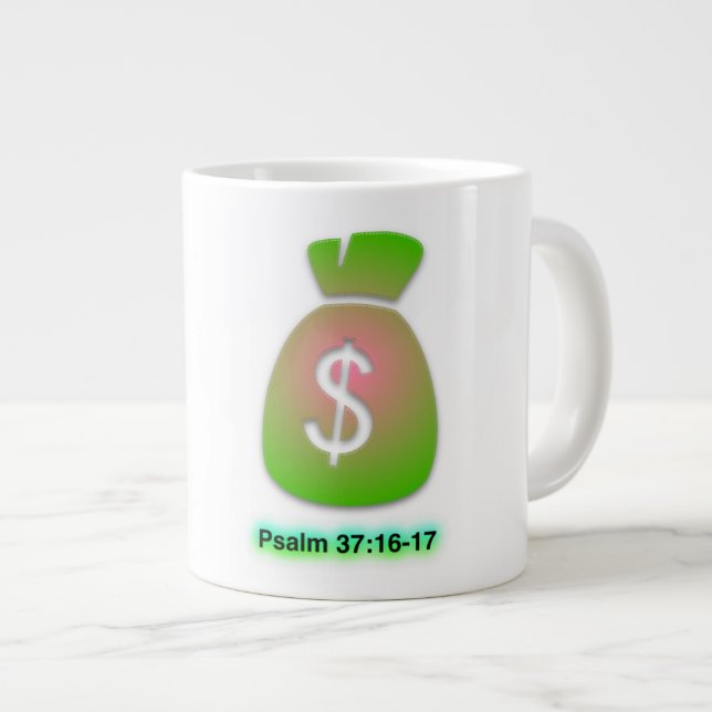 Scripture Jumbo Gift  Mug (Front Right)