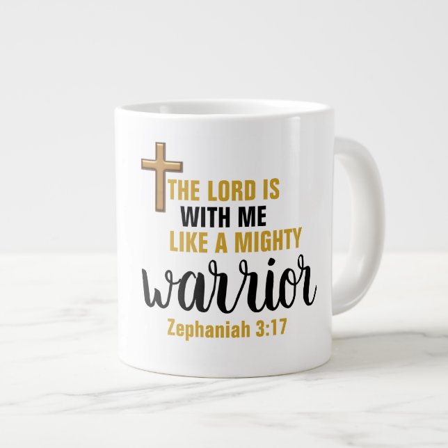 Scripture  - Jumbo Mug (Front Right)