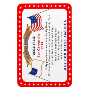 Scripture Magnets Christian Magnets Fridge Patriot