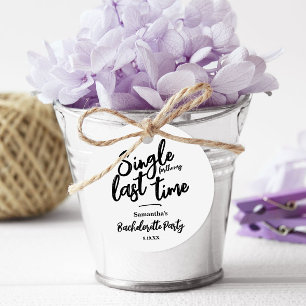 Scripture Modern Bachelorette Party Favour Tags