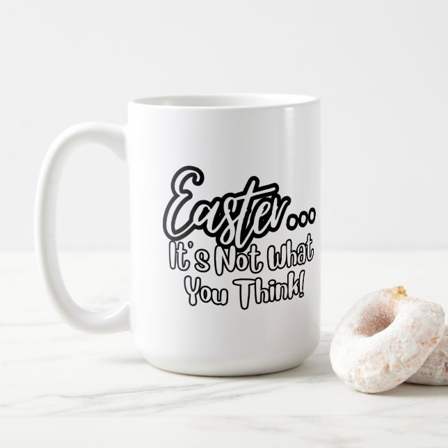 Scripture Mug Easter (With Donut)