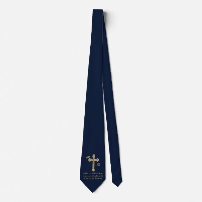 scripture neck tie (Front)