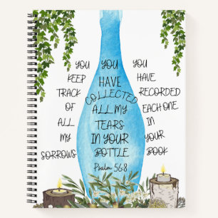Scripture Notebook Bottle