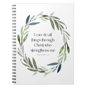 Scripture Notebook   Philippians 4:13