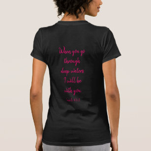 Scripture of Encourage on Back  T-Shirt