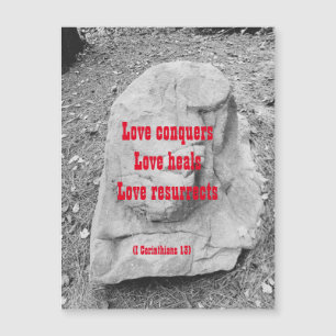 Scripture of Encouragement Magnetic Greeting Card
