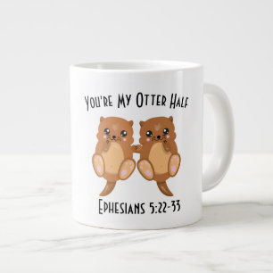 Scripture - Otter -Jumbo Mug