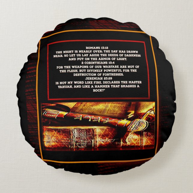 Scripture Pictures 02 Round Cushion (Front)