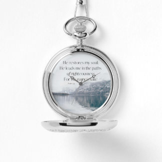 Scripture Pocket Watch