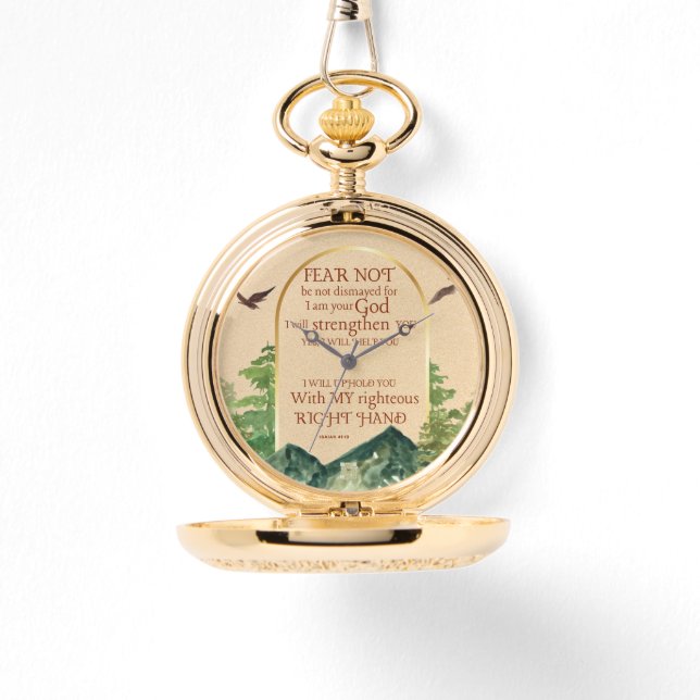 Scripture Pocket Watch  (Front)
