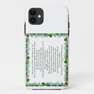 Scripture, Psalm 11, Bible Verse, iPhone 11 Case