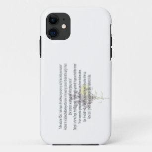 Scripture, Psalm 11, iPhone 11 Case