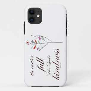 Scripture, Psalm 33, Kindness, iPhone 11 Case