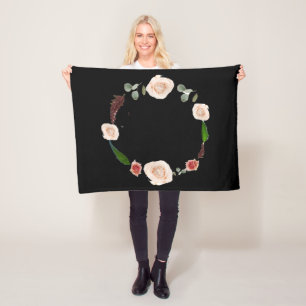 Scripture, Psalm 9, All Your Wonderful Deeds LORD Fleece Blanket