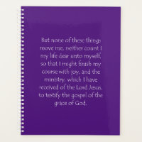 Scripture Quote Acts 20 24