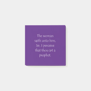 Scripture Quote John 4 19 Post-it Notes