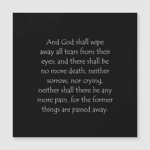 Scripture Quote Revelation 21 4