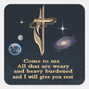 Scripture Square Sticker