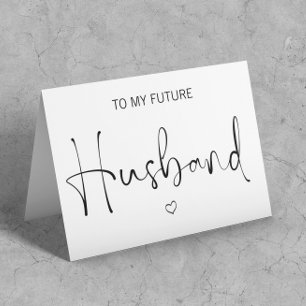 Scripture To my Future Husband Wedding Folded