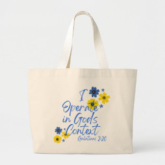 Scripture Verse Reusable Tote Bag