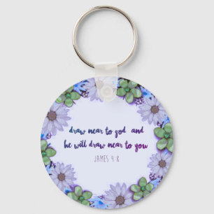 Scripture Verse Spiritual Message Kingdom Key Ring