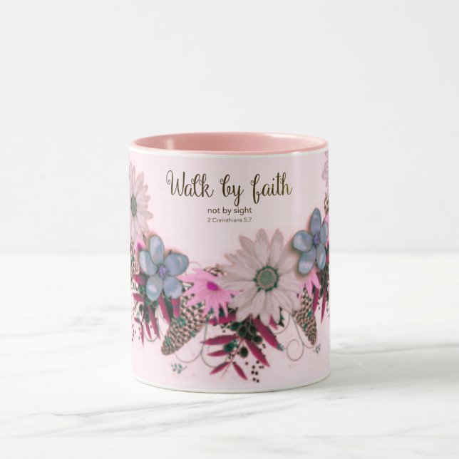 Scripture Verse Spiritual Message Kingdom Mug (Center)