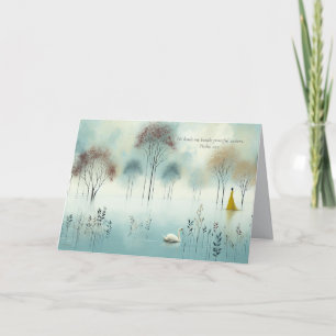 Scripture Verses, Encouragement Thank you Card