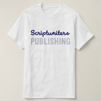 Scriptwriters Publishing Navy Blue/Grey T-Shirt
