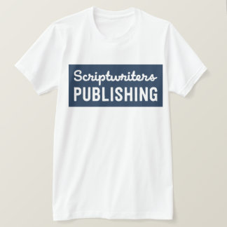 Scriptwriters Solid Navy T-Shirt