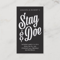 Scripty Stag & Doe Ticket