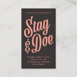 Scripty Stag & Doe Ticket