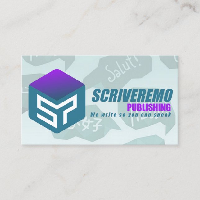 scrivermo business cards 2 (Front)